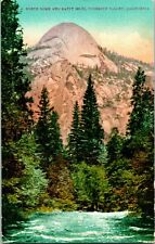 Vtg Postcard 1910s Yosemite National Park California North Dome Happy Isles UNP picture