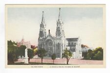 Vintage Postcard The New Church, St. Anne de Beaupre Quebec, Canada Linen UNP picture