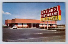 Perry FL-Florida, Skyland Restaurant And Lounge, Antique, Vintage Postcard picture