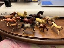 Breyer Reeves Miniature Model Horses And Colts Figures Lot of 11 Vintage 1999 picture