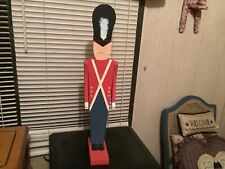 Large Wooden Toy Soldier picture