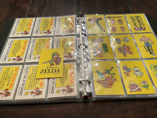 (1) Complete Set 1989 Topps Nintendo all stickers and All scratch-offs Vintage picture