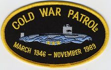 Cold War Patrol Patch - March 1946 - November 1989 - BC Patch - Cat No. C6307 picture