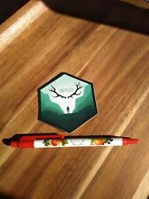 Wyld cannabis brand ballpoint pen and sticker. new, unused, 420, weed. picture