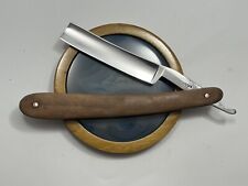 Very Old  5/8” Partial Manufactures Name Straight Razor Shave Ready picture