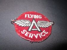Vintage Original 50's FLYING A SERVICE PATCH picture