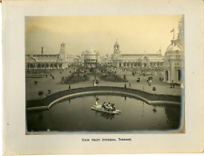 UK, London, Franco British Exposition. Vintage View from Imperial Terrace Silve picture