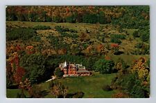 Rutland VT-Vermont, Aerial Wilson Castle, Antique, Vintage Postcard picture