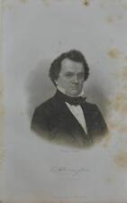 Antique Illinois Senator Stephen A Douglas Civil War Engraving Original 1863 picture