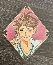 Pink Haikyuu Toru Oikawa Diamond Collection Enamel Pin LE 350 Anime Pinback picture