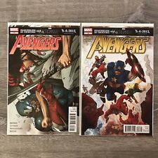 The Avengers #22 23  - 2010 Bendis Marvel Comic lot of 2 SB8 picture