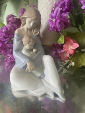 NAO BY LLADRO THE GREATEST BOND #1554 BRAND NIB MOTHER & BABY BOY LOVE F/SH picture