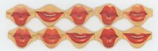 10 High Quality 1950's VARI-VUE Motion Smiling / Kissing Lips 1  1/4