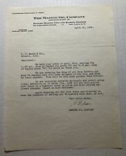 1935 Letterhead The Marine Oil Company New York, N.Y. picture