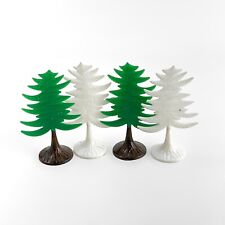 Vintage (4)  Bergen 4 Inch Evergreen Trees picture