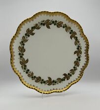 Rare Haviland & Co. Limoges Hand-Painted Plate with Gold Leaf Design picture