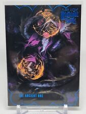 The Ancient One 2023 Marvel Fleer Ultra Midnight Sons Blue Parallel /180 Card #3 picture