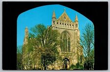 New Jersey Princeton University Chapel Historic Landmark Chrome Postcard picture
