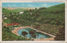 Postcard Cameron Municipal Swimming Pool Cameron West Virginia  picture