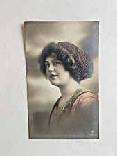 1900s Antique Vintage Postcard BEAUTIFUL WOMAN LADY 3564/3 Art Nouveau Germany picture