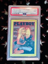 1995 Playboy Chromium Pamela Anderson #98 PSA 9 Only 10 Graded Higher picture