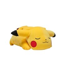 Pokemon 18” Sleeping Pikachu Soft Jumbo Large Plush Pillow Buddy picture