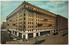 San Francisco California Palace Hotel Street Cars Postcard c1900s picture