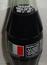 COCA COLA CLASSIC BOTTLE Italy USA World Cup 94 1994 Glass Unopened 8oz Coke picture