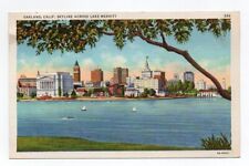 Linen Postcard,Skyline Across Lake Merritt, Oakland, Calif. picture
