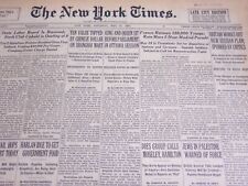 1939 MAY 20 NEW YORK TIMES - FRANCO REVIEWS 150,000 TROOPS - NT 6851 picture