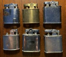 Vintage ATC, Elite, Thames, Adonis Pocket Lighter Lot of 6 For Parts/Repair picture