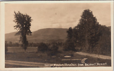 RPPC Early View of Beaver Meadow from Belmont VT Rutland County Dirt Road Trees picture