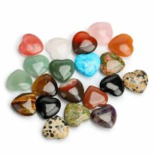 10-30pcs Natural crystals Star Heart Gemstones Chakra Reiki Healing Stone Decor picture