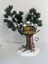 VTG Department 56 Treetop Tree House Christmas Village House North Pole Series picture