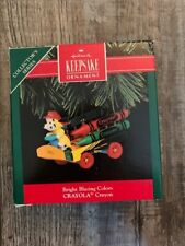Hallmark Christmas Ornament 1992 BRIGHT BLAZING COLORS Crayola Crayon New Other picture