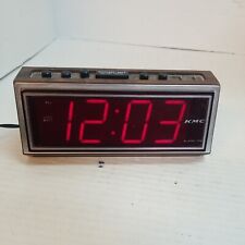 Vintage K-Mart Large Number Alarm Clock; Model KMC picture