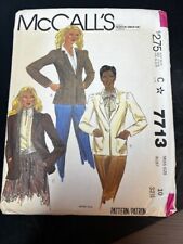 McCall's Pattern (Misses' Jacket) size 10 bust 32.5 picture