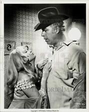1970 Press Photo George Kennedy and Lois Nettleton star in 