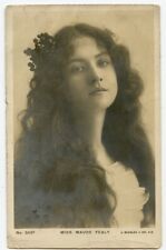 c 1905 British Edwardian Theater MAUDE FEALY photo postcard picture