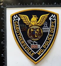 VINTAGE OBSOLETE Caruthersville MO Missouri Police Patch picture