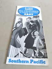 1934 Southern Pacific Railroad Fares Pamphlet picture