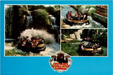 Opryland, Grizzly River Rampage, white-water rafting adventure, Postcard picture