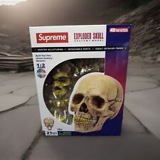 Supreme FW23 4D Model Human Skull w/ Grill. 21 Piece Puzzle picture