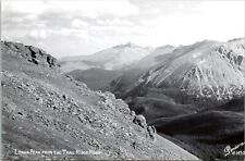 RPPC Longs Peak from Trail Ridge Road, Colorado- Sanborn Photo Postcard c1930-50 picture