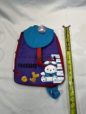 Vintage Sanrio Pochacco Backpack W/Zipper Large 1988, 1989 NWT picture