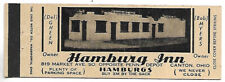 HANBURGER INN, CANTON OH, FULL LENGTH REAL PHOTO  COVER picture