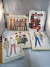 5 Vintage McCalls Patterns 5202 9254 5455 2351 5300 Holiday Jumper Blouse Tunic picture