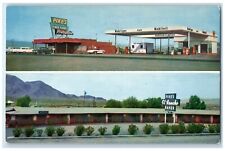c1960's Pike's Restaurant Mobile Station El Rancho Motel California CA Postcard picture