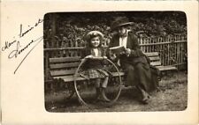 CPA MARSEILLE Girl with her Mother - Photo Postcard (1293723) picture