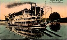 Postcard Steamer Betsy Ann on the Mississippi River picture